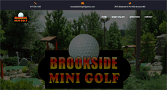 Desktop Screenshot of brooksideminiaturegolf.com